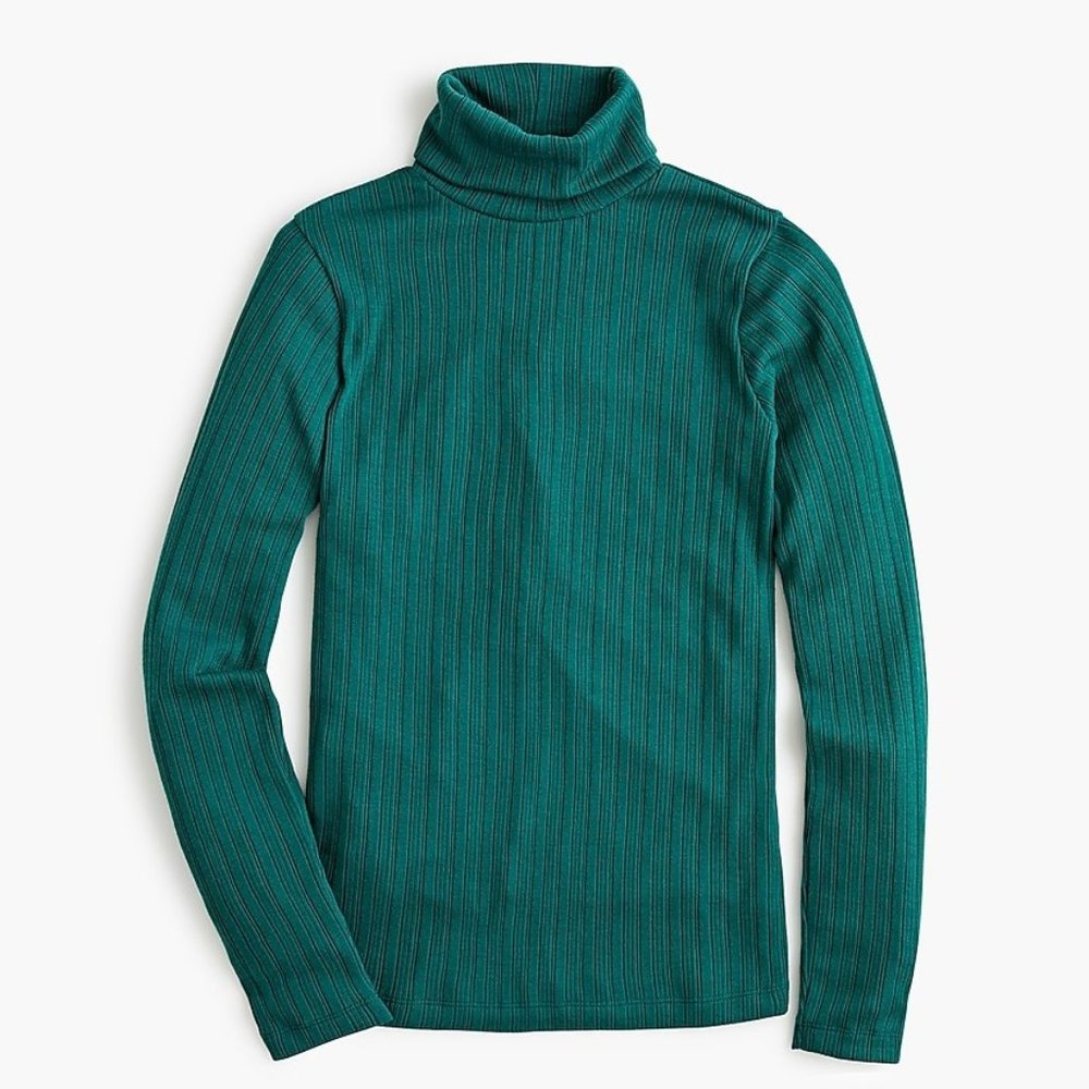 NWT J. Crew Ribbed-Knit Turtleneck